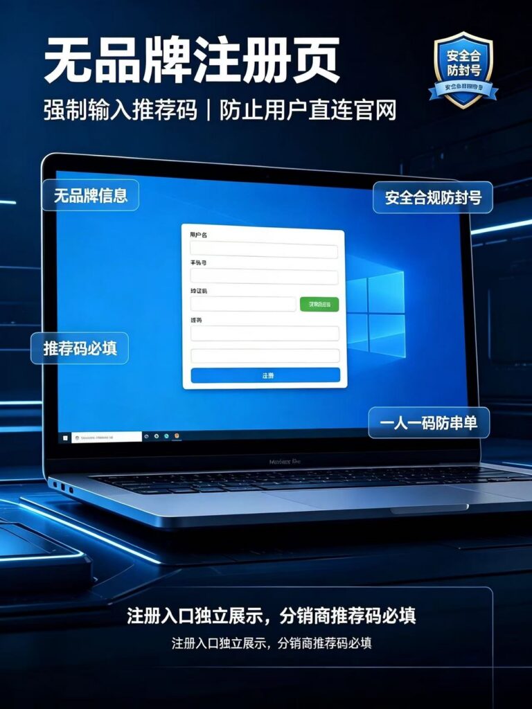 无品牌分销注册页
